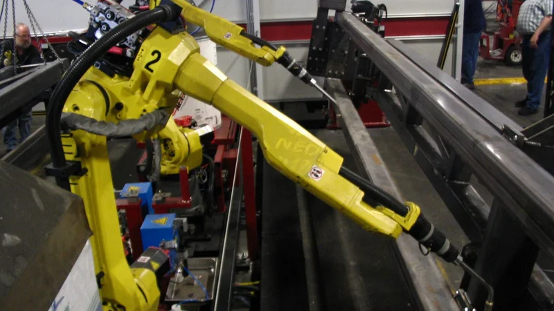 Illustrative unbranded image for Machinery & automation; not the named organisation, premises, people or event