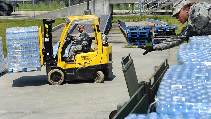 Illustrative unbranded image for Pallet manufacturing; not the named organisation, premises, people or event