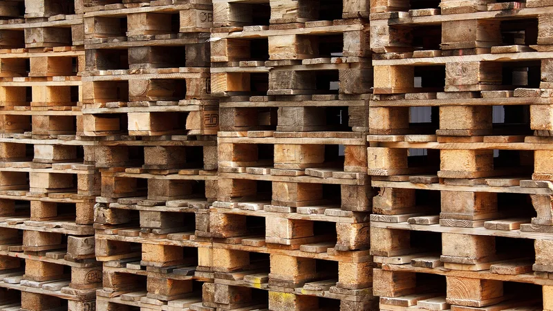 Illustrative unbranded image for Wooden, plastic & specialist pallets; not the named organisation, premises, people or event
