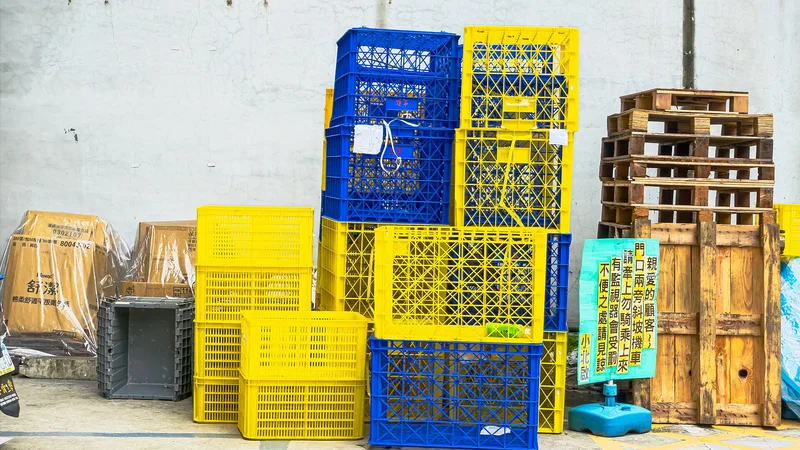 Illustrative unbranded image for Wooden, plastic & specialist pallets; not the named organisation, premises, people or event